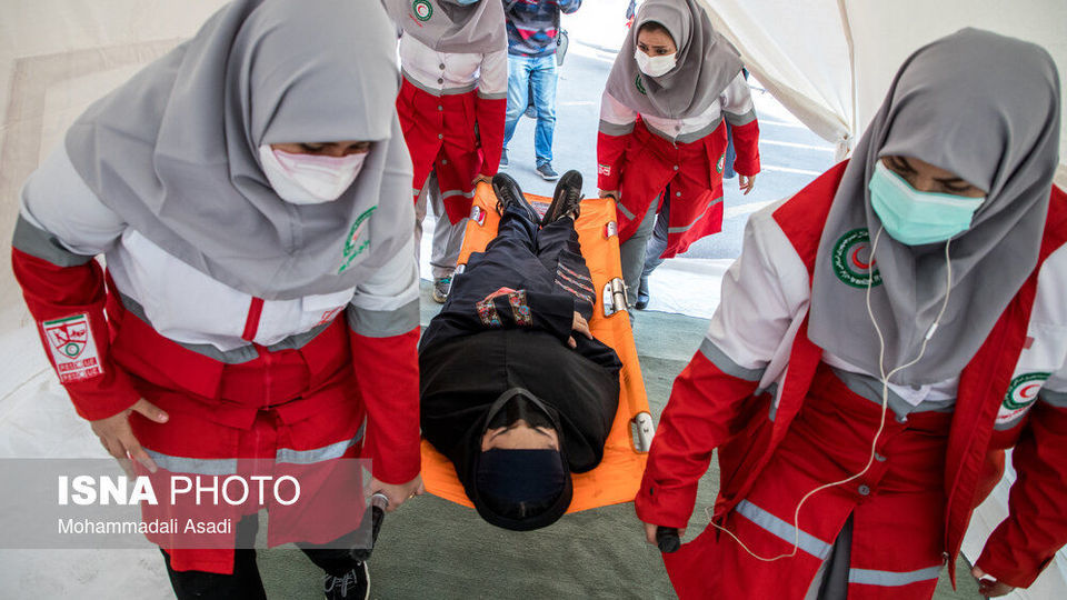 مانور سراسری زلزله