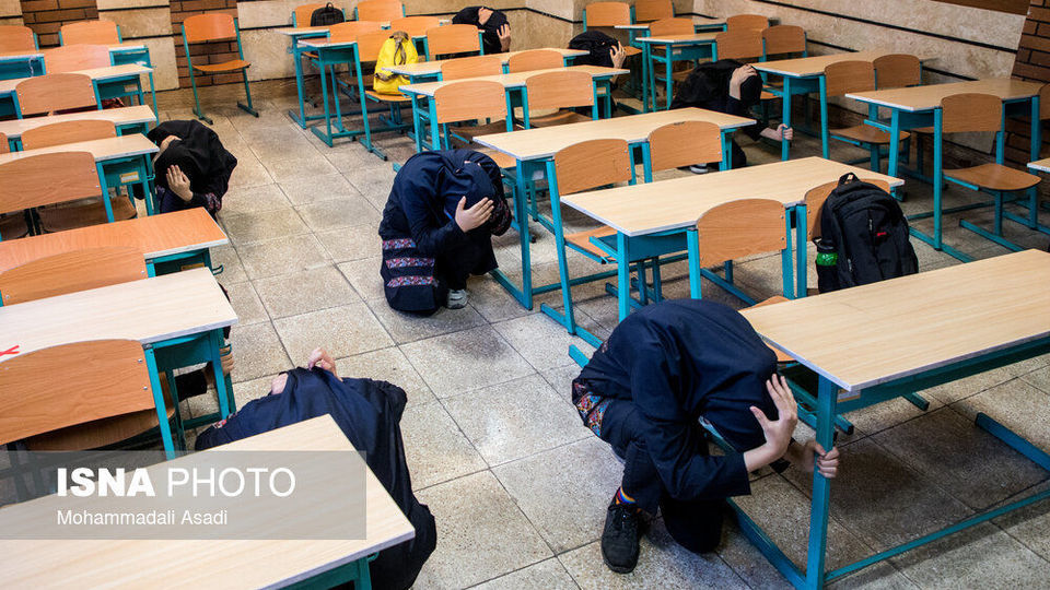 مانور سراسری زلزله