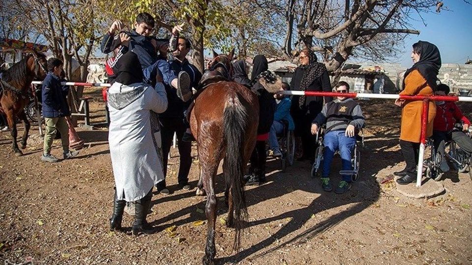 باشگاه اسب سواری معلولان