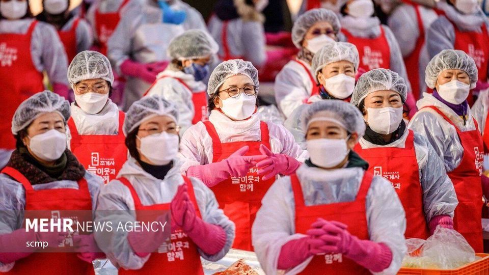 جشنواره بزرگ تهیه خوراک کیمچی در کره جنوبی