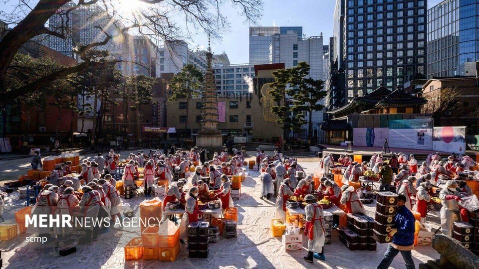 جشنواره بزرگ تهیه خوراک کیمچی در کره جنوبی