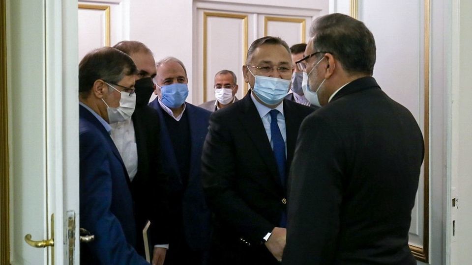 دیدار علی شمخانی با معاون رئیس شورای امنیت ملی قرقیزستان