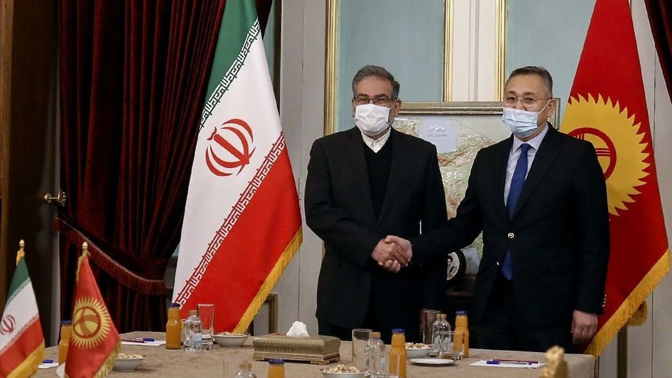 دیدار علی شمخانی با معاون رئیس شورای امنیت ملی قرقیزستان