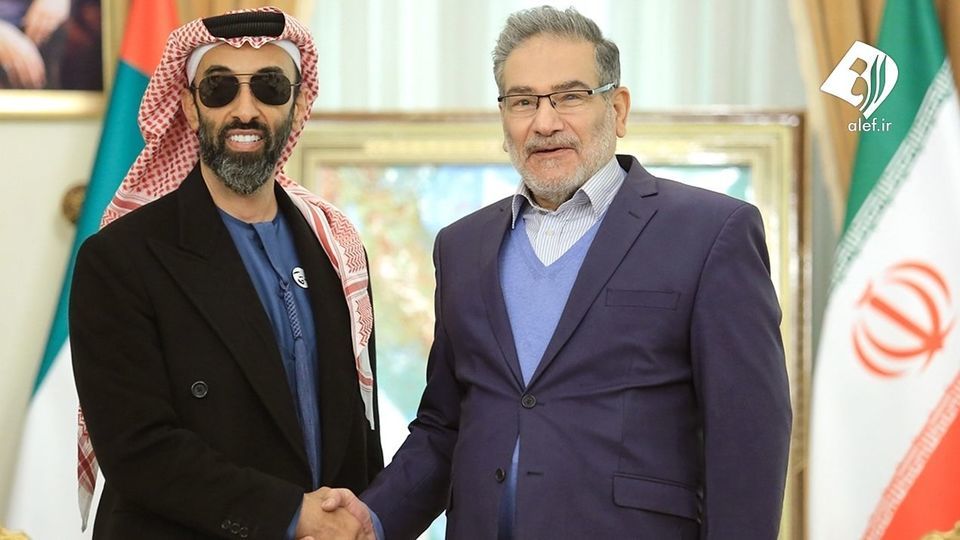 دیدار علی شمخانی با مشاور امنیت ملی امارات