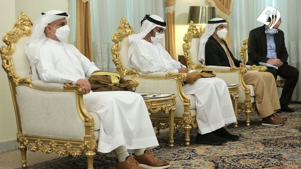 دیدار علی شمخانی با مشاور امنیت ملی امارات