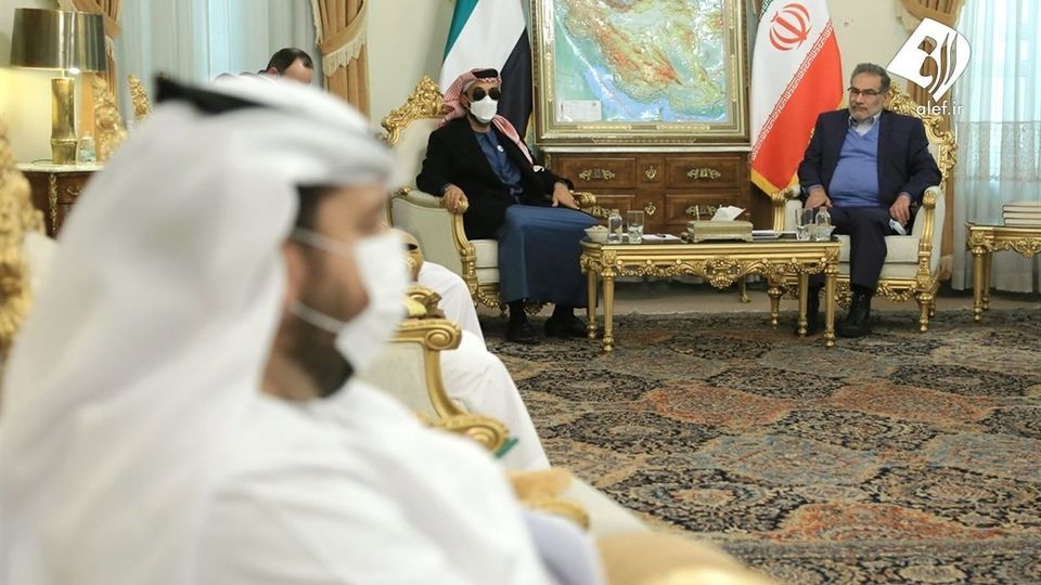 دیدار علی شمخانی با مشاور امنیت ملی امارات