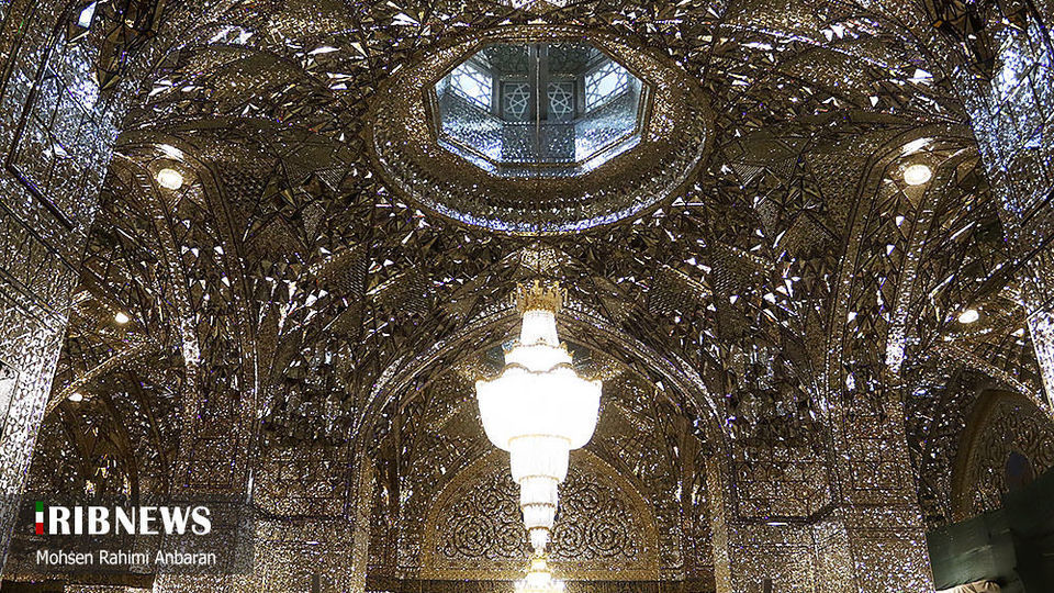 شکوه معماری ایرانی و اسلامی در رواق دارالولایه حرم امام رضا (ع)