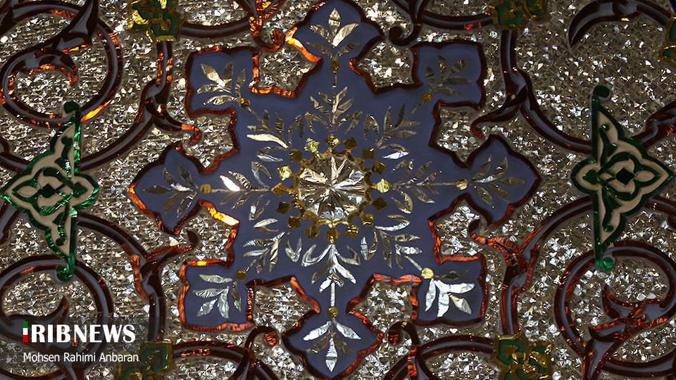 شکوه معماری ایرانی و اسلامی در رواق دارالولایه حرم امام رضا (ع)