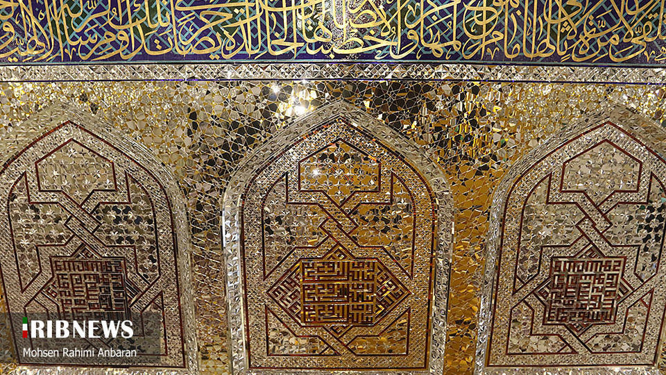 شکوه معماری ایرانی و اسلامی در رواق دارالولایه حرم امام رضا (ع)