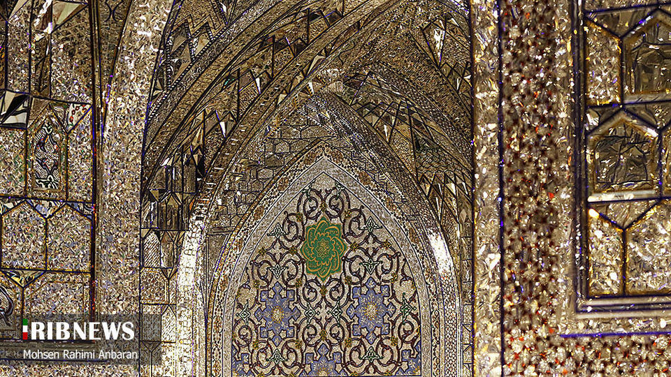 شکوه معماری ایرانی و اسلامی در رواق دارالولایه حرم امام رضا (ع)