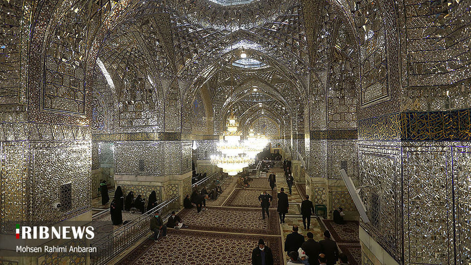 شکوه معماری ایرانی و اسلامی در رواق دارالولایه حرم امام رضا (ع)