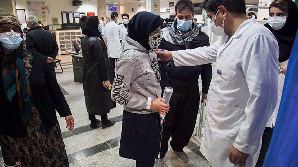 مصدومان حادثه تصادف دانش آموزان در کرمانشاه