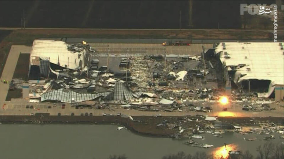 عمق فاجعه طوفان آمریکا