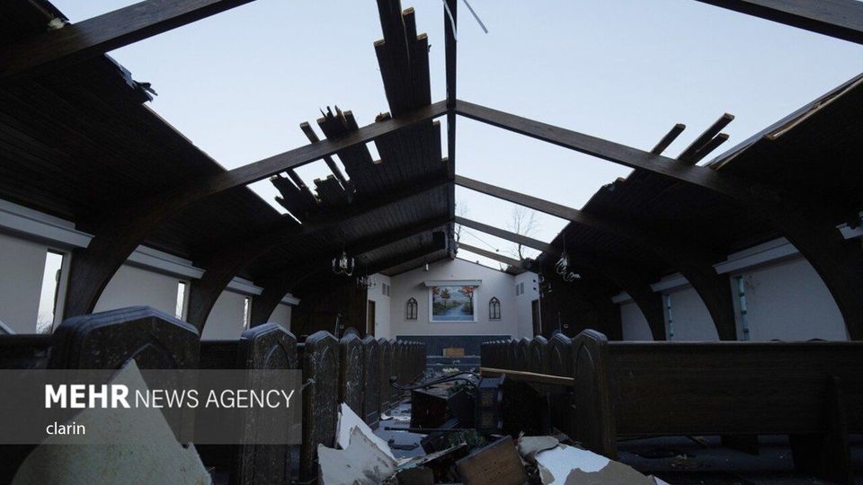 گردباد شدید در «کنتاکی» آمریکا