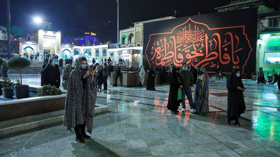 عزاداری شب شهادت حضرت زهرا (س) - امامزاده صالح (ع)