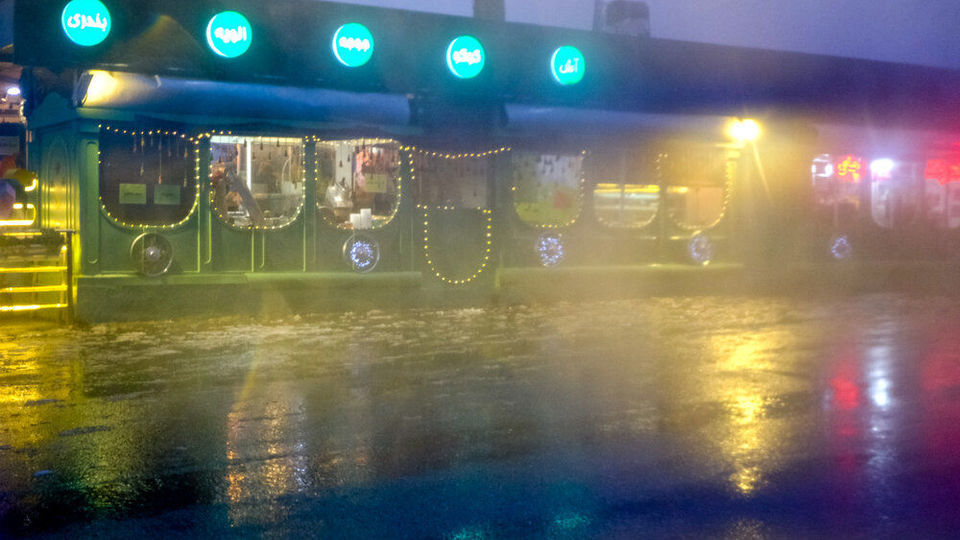 نخستین برف پاییزی تهران