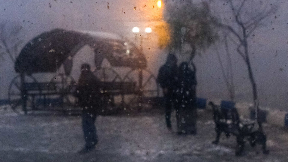 نخستین برف پاییزی تهران