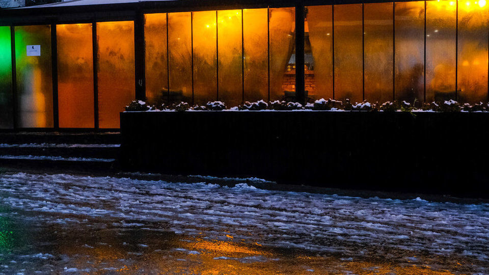 نخستین برف پاییزی تهران