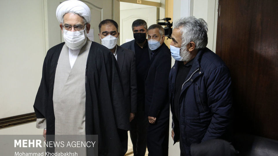 بازدید دادستان کل کشور از مرکز ارتباطات مردمی قوه قضائیه