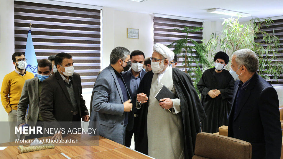 بازدید دادستان کل کشور از مرکز ارتباطات مردمی قوه قضائیه