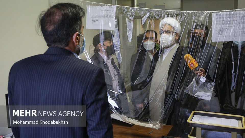 بازدید دادستان کل کشور از مرکز ارتباطات مردمی قوه قضائیه