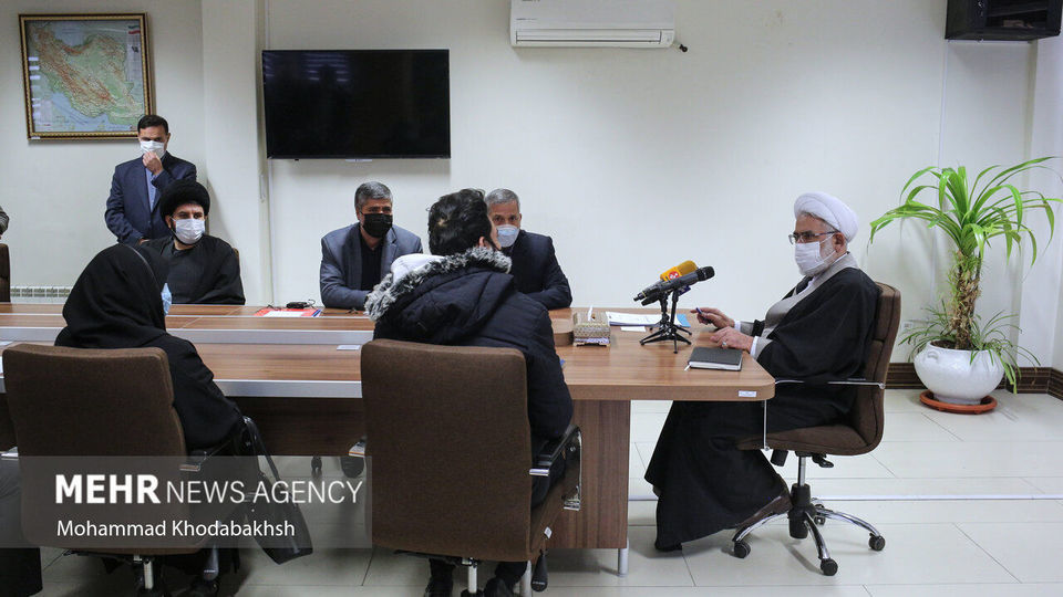 بازدید دادستان کل کشور از مرکز ارتباطات مردمی قوه قضائیه