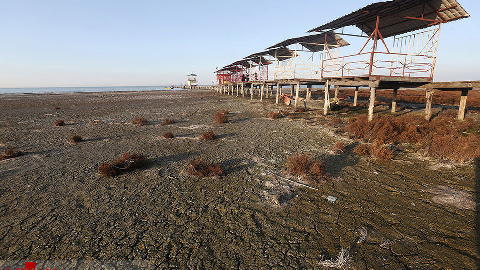 خلیج گرگان رو به مرداب شدن