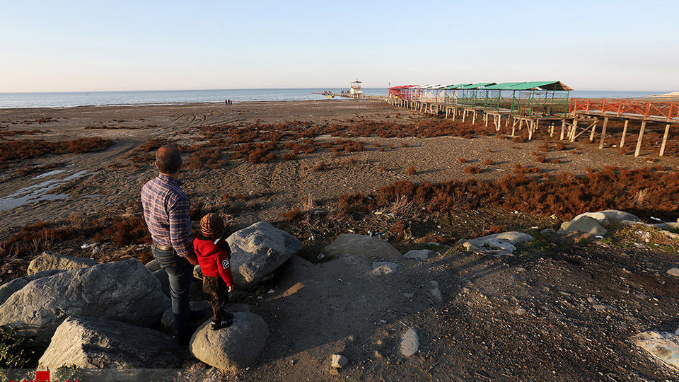 خلیج گرگان رو به مرداب شدن