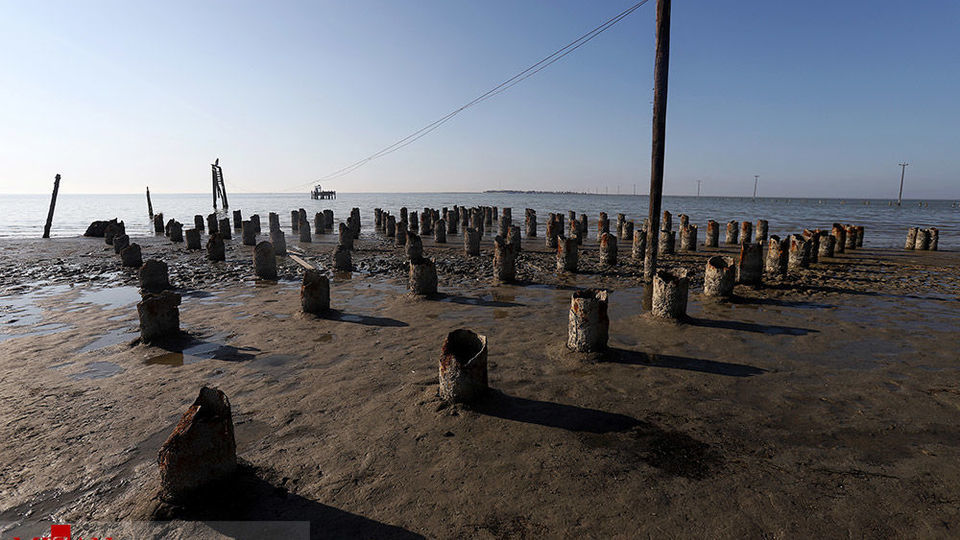 خلیج گرگان رو به مرداب شدن