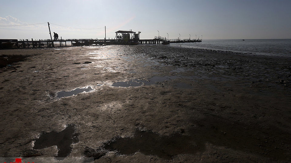 خلیج گرگان رو به مرداب شدن