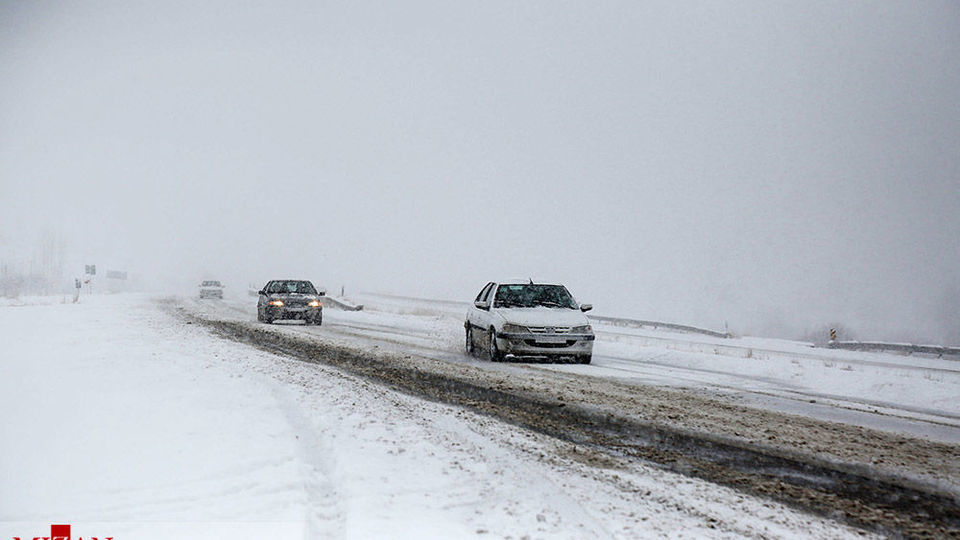 بارش برف سنگین - اهر