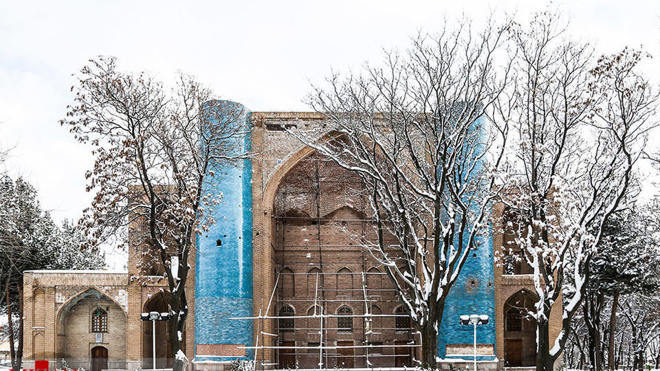 بارش برف سنگین - اهر