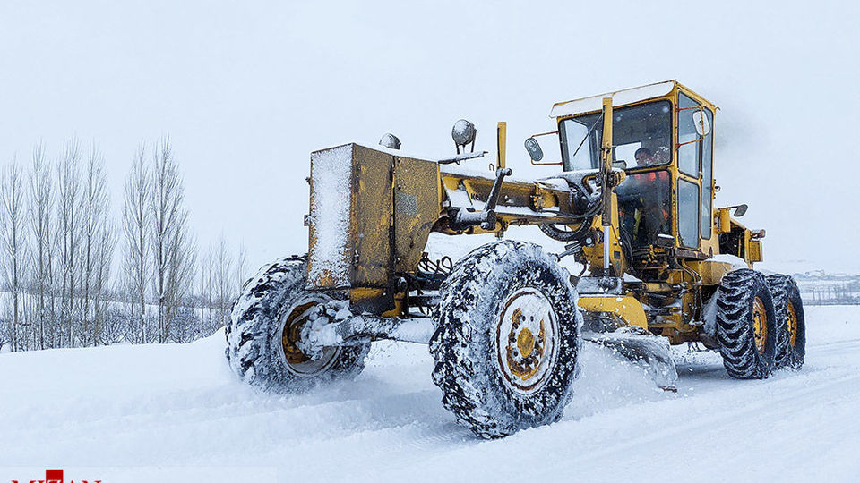 بارش برف سنگین - اهر