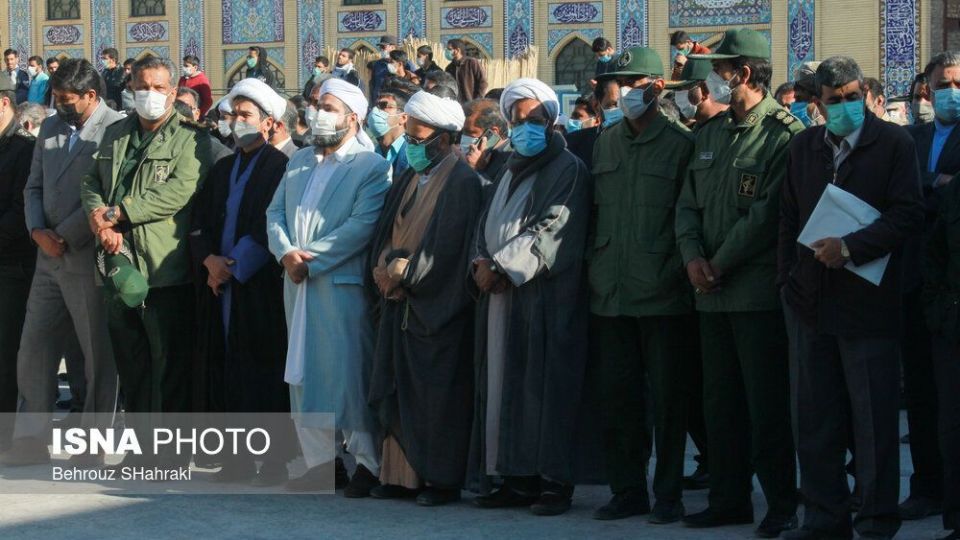 وداع با پیکر شهید سرهنگ پاسدار مهران شوری‌زاده