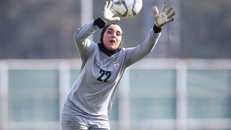 تمرین تیم ملی فوتبال بانوان