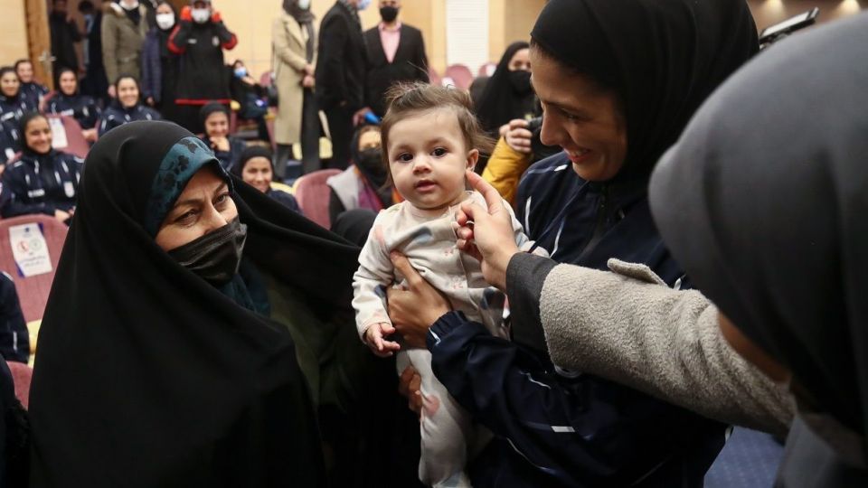 تمرین تیم ملی فوتبال بانوان