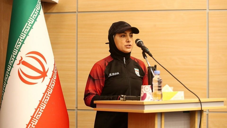 تمرین تیم ملی فوتبال بانوان