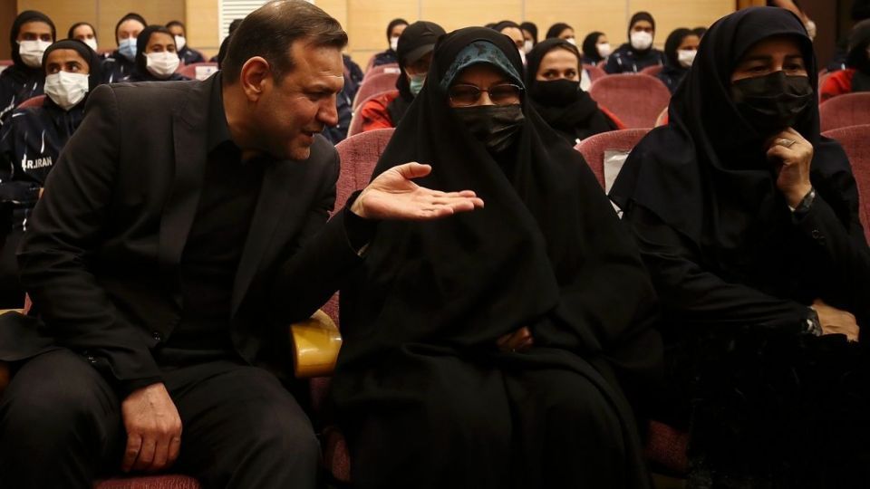 تمرین تیم ملی فوتبال بانوان