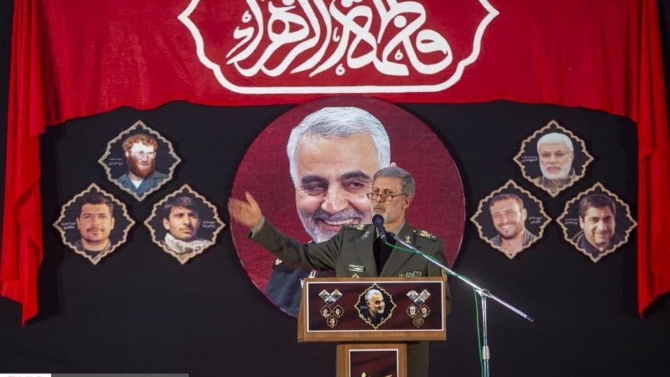 مراسم گرامیداشت شهدای جبهه مقاومت