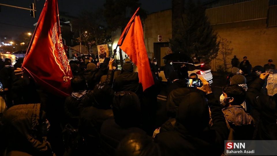 تجمع اعتراضی و اعلام انزجار از قاتلان سرداران مقاومت
