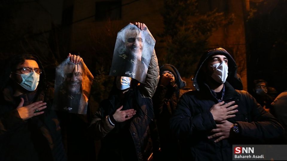 تجمع اعتراضی و اعلام انزجار از قاتلان سرداران مقاومت