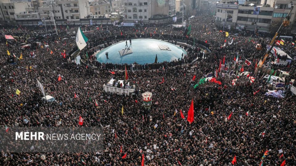 به مناسبت سالگرد شهادت سپهبد حاج قاسم سلیمانی