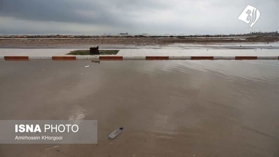 وضعیت شهر بندرعباس پس از بارندگی های اخیر