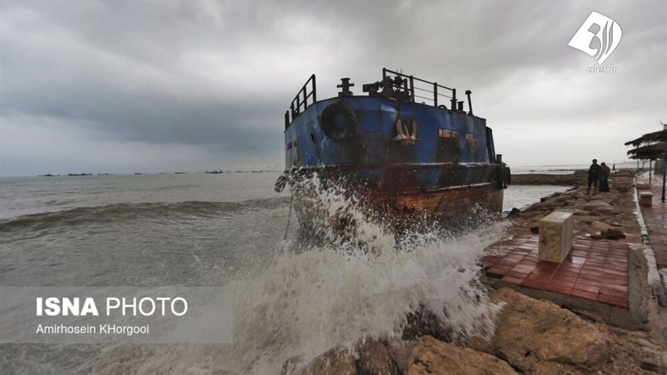 وضعیت شهر بندرعباس پس از بارندگی های اخیر