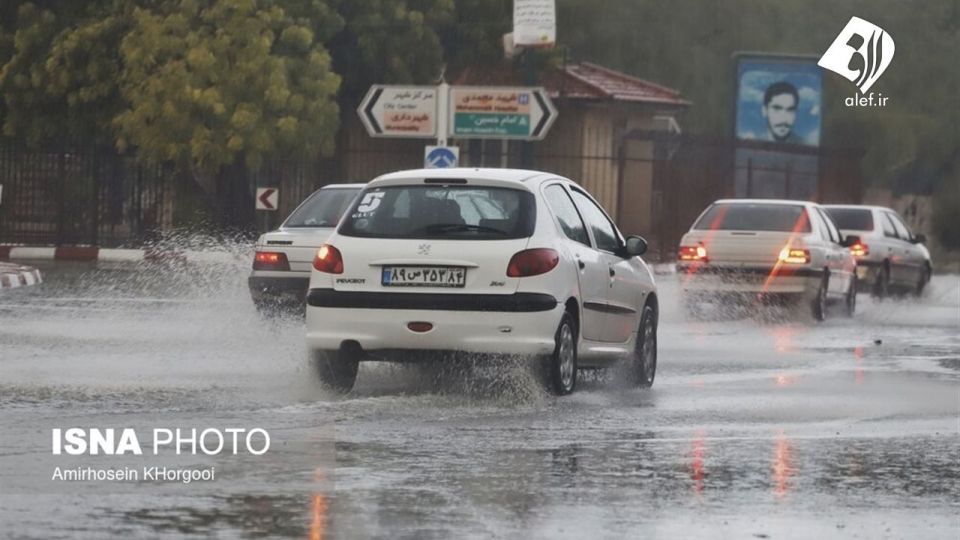 وضعیت شهر بندرعباس پس از بارندگی های اخیر