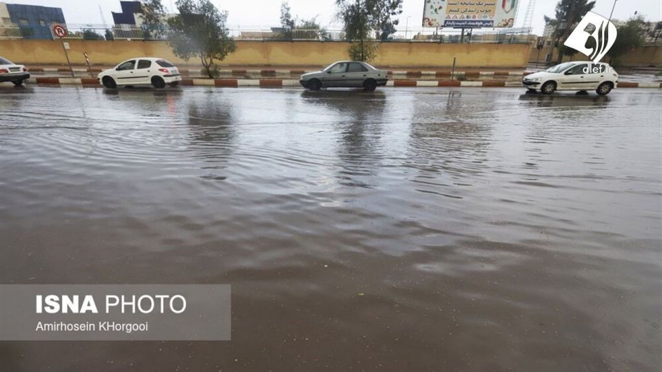 وضعیت شهر بندرعباس پس از بارندگی های اخیر