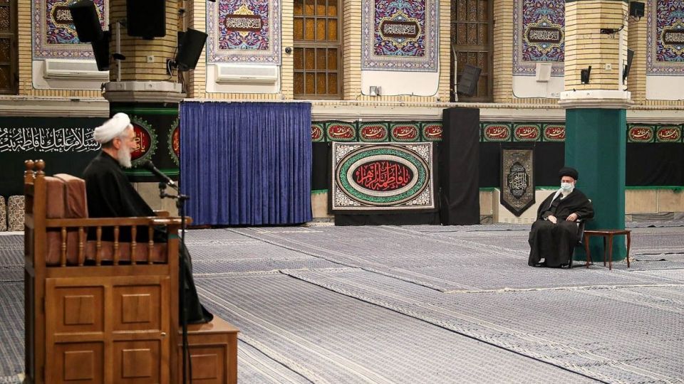 اولین شب عزاداری شهادت حضرت زهرا (س) - حسینیه امام خمینی