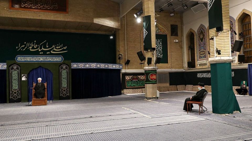 اولین شب عزاداری شهادت حضرت زهرا (س) - حسینیه امام خمینی