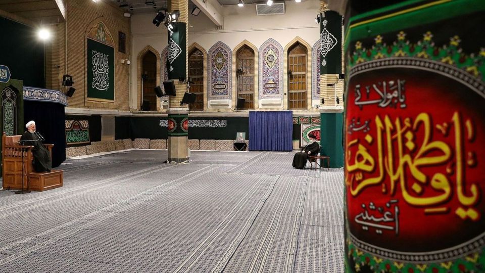 اولین شب عزاداری شهادت حضرت زهرا (س) - حسینیه امام خمینی