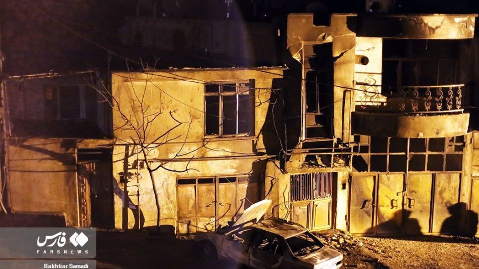 آتش سوزی و انفجار تانکر حامل سوخت مازوت